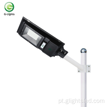 60 100 w tudo em um luz de rua led solar integrada